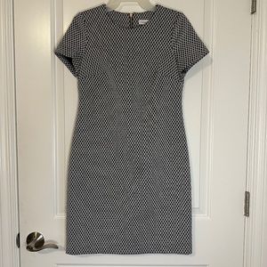 Calvin Klein Black and White Dress